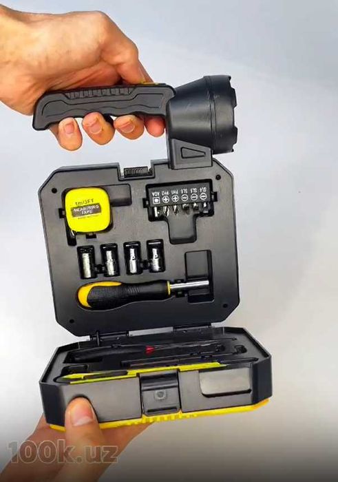 Universal portativ chiroq  Quyosh va USB quvvatli yoritgich va naborli