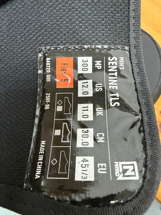 boots noi nitro sentinel tls mondo 30 29,5 26,5