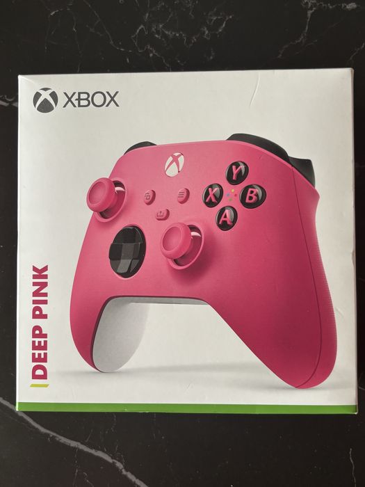 Оригинален безжичен джойстик Xbox Wireless Controller – Deep Pink (Розов) • ЧИСТО НОВ
