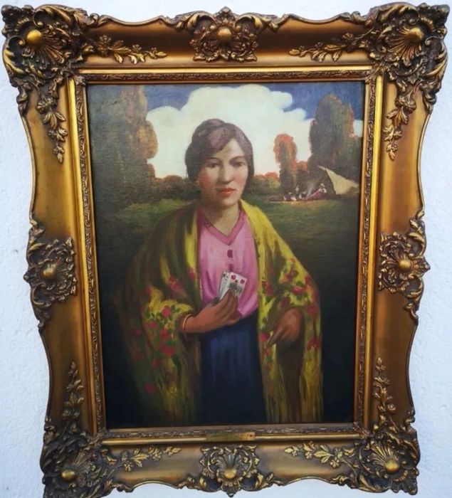 Vand tablouri autentic de pictorul Ivanyi Grunwald Bela scoala Baia Ma