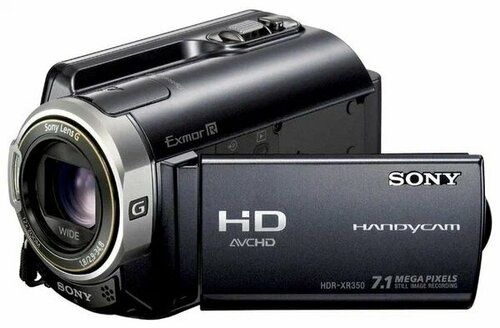 sony handycam hdr-xr350