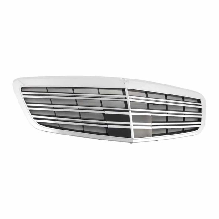Решетка за Mercedes W221 S-Class (2005-2010) - AMG Silver/Black