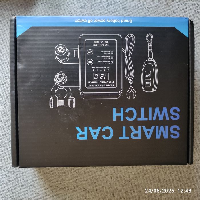 Дистанционен умен прекъсвач за акумулатор (ключ маса)