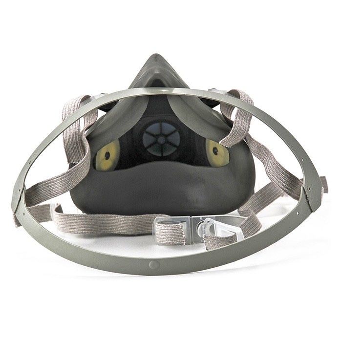 Полумаска 3М 6000 + ПОДАРЪК филтри и капачки