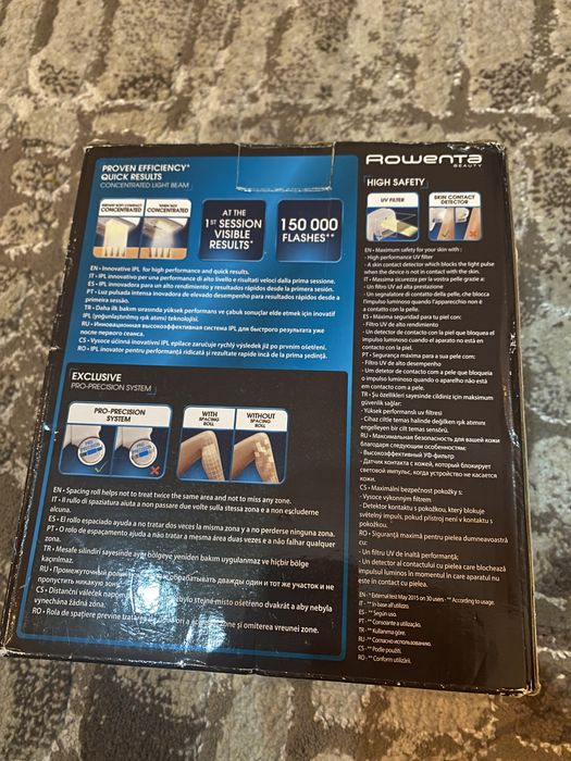 Epilator IPL Rowenta - aproape nou