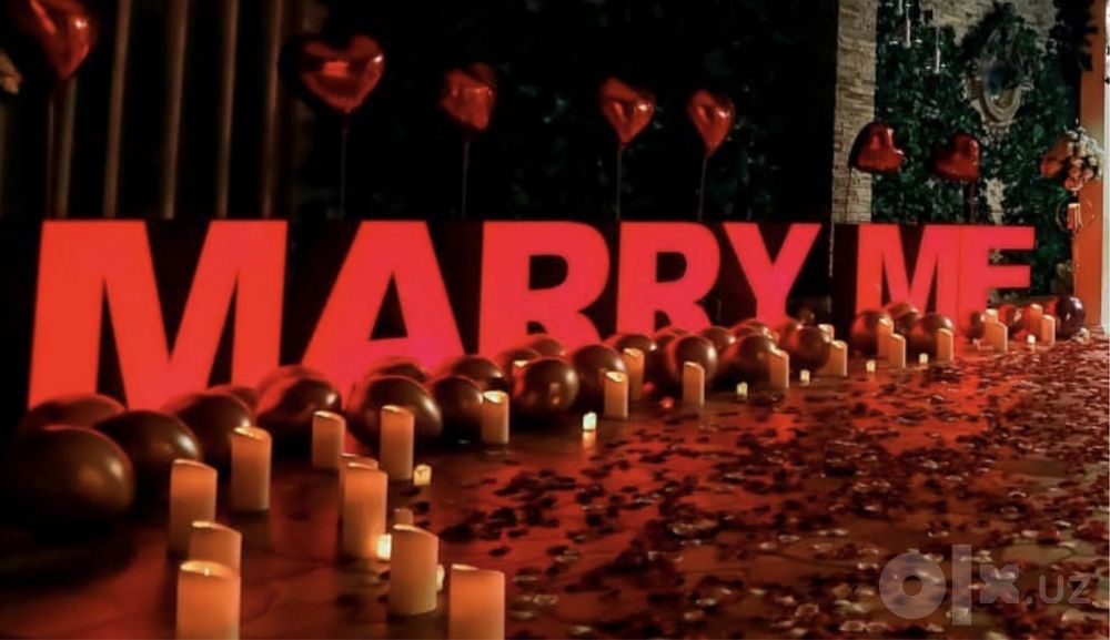 Marry Me fotozona bukva sotiladi Merri mi bukva sotiladi Yunusobod