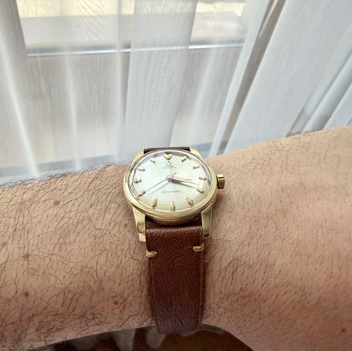 Ceas Omega Seamaster “Big Seahorse” 1958 – Original Two Tone Dial