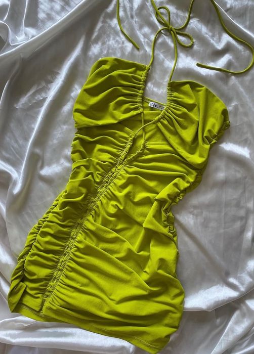 Секси къса лятна рокля ZARA