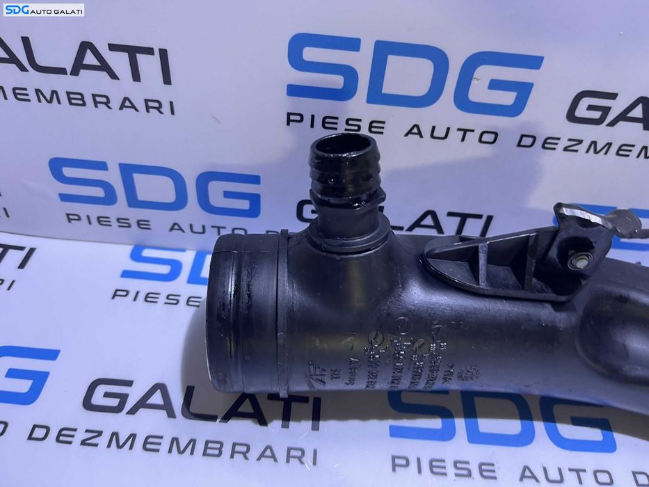 Teava Conducta Tub Tubulatura Admisie Aer Intercooler Seat Alhambra 1.9 TDI ASZ BTB 2001 - 2010 Cod 7M3129656K 7M3129654K [AV1306]