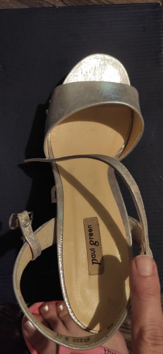 Дамски сандали естествена кожа ART, Paul Green, Edited