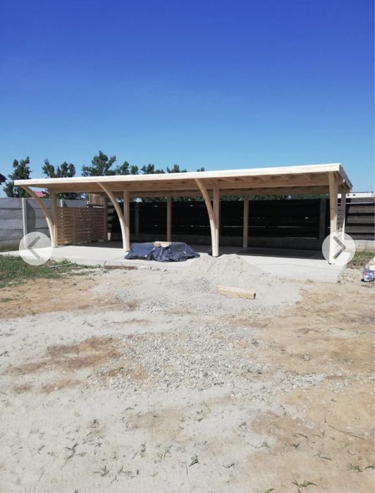 Carport pergola garaj lemn pin nordic stratificat