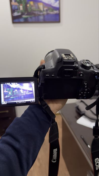 Canon 750d full komplek