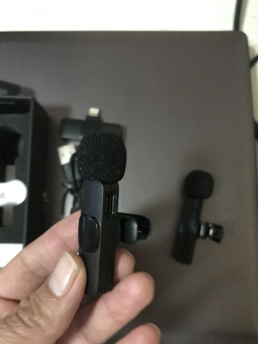 Петличка микрофон для айфон