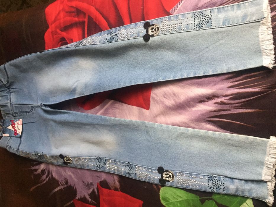 Фирменные джинсы д / девочек