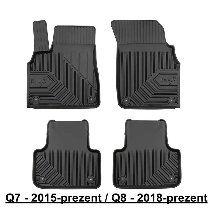 Presuri/Covorase tip Tavita Premium, Groase - Audi Q2, Q3, Q5, Q7, Q8