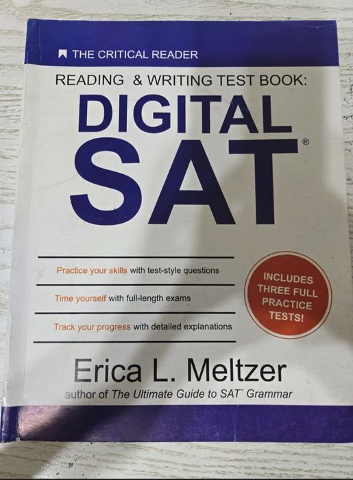 Digital SAT Reading & writing test book