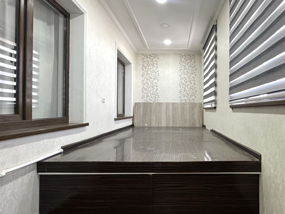 5-ть комн 5/6/8, Тузель1, школа №152, Улучшенка 118м*, Балкон 2х9.