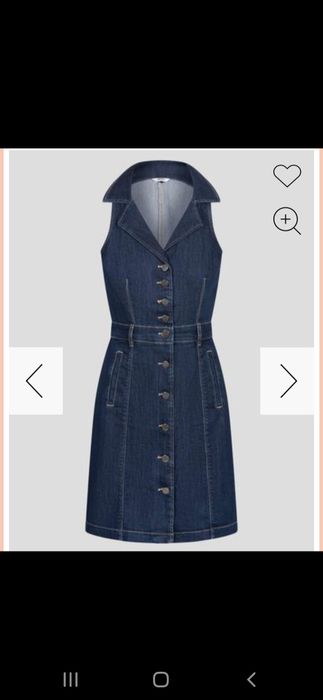Vand rochie denim