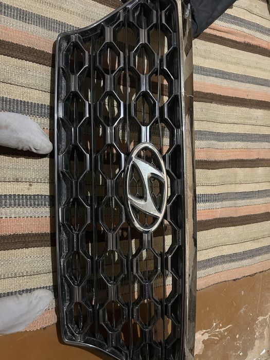 Хендай сантафе 2021 решотка радиатора