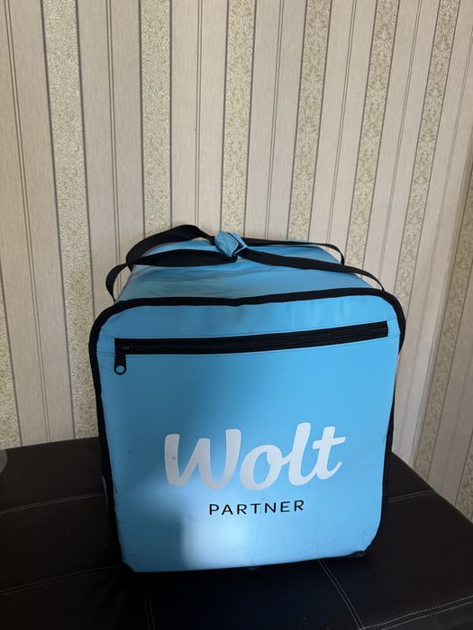 Сумка Wolt с термоустойчивостью