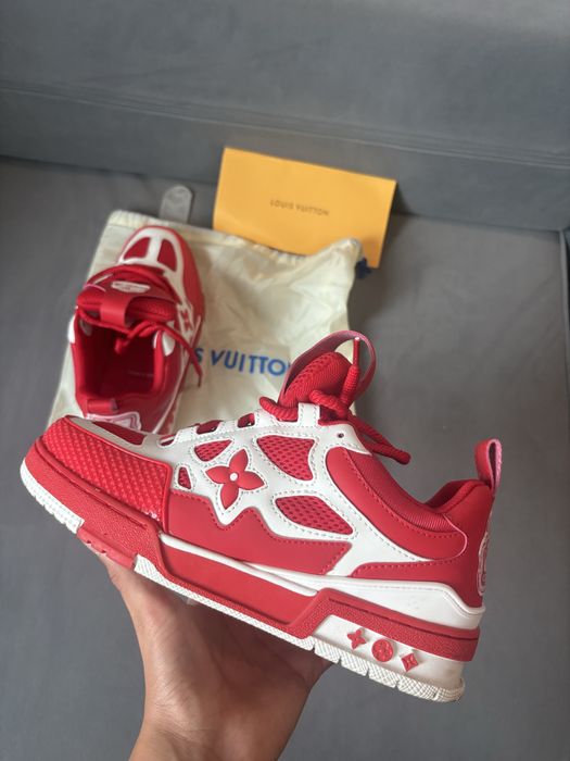 Luis Vuitton LV skates rosu marimea 41