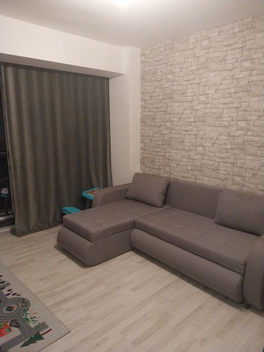 Apartament 2 camere  decomandat și mobilat ,Militari Residence  Et 1 din 4 plus mansarda ,lift ,loc de parcare la liber ,balcon închis,jaluz verticale