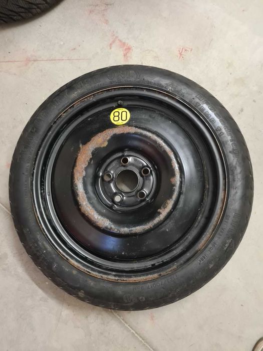 Оригинална резервна гума за Toyota Avensis, T125/70D17