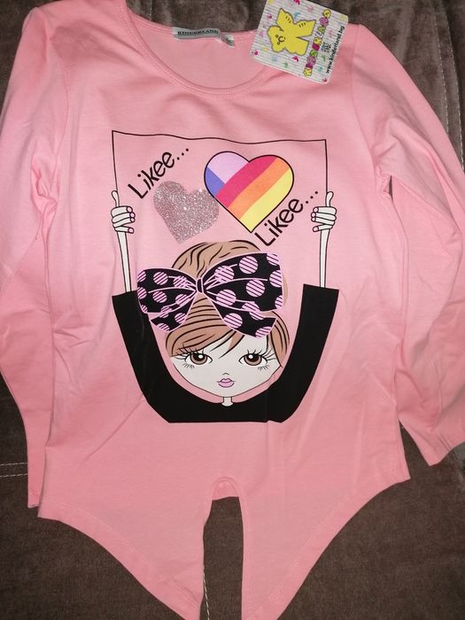 Нова блуза с дълъг ръкав - 9г