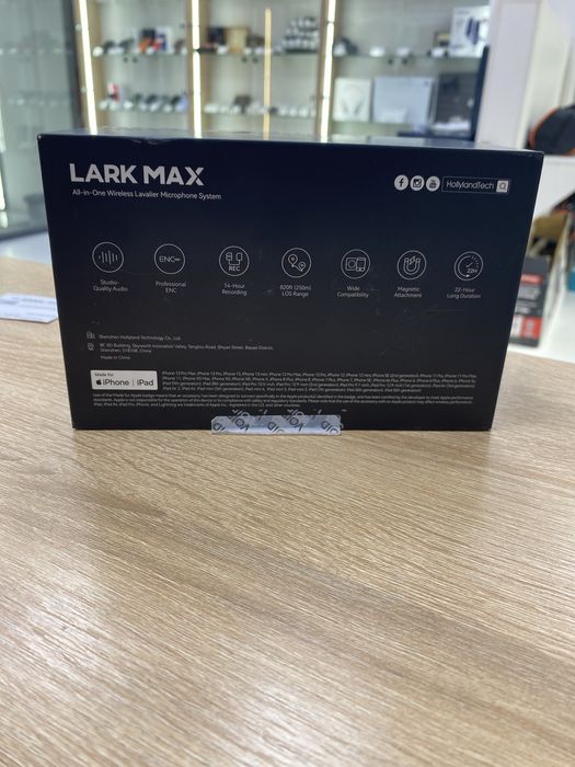 петличка Hollyland Lark Max Duo (p25)