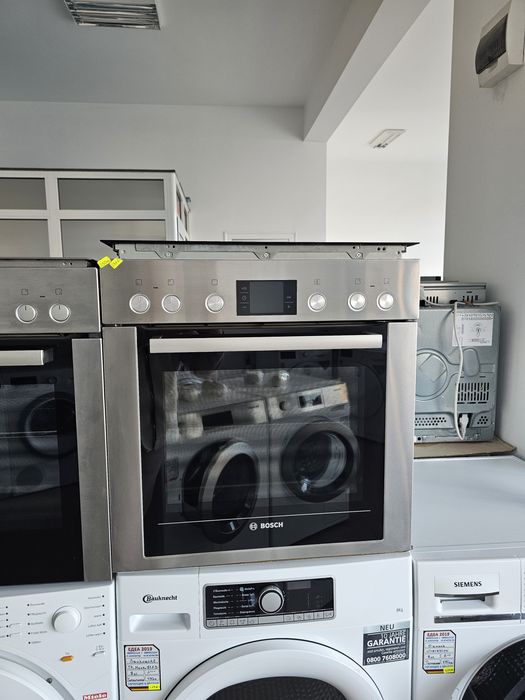 Фурна за вграждане с индукционен плот BOSCH