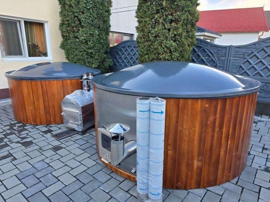 Ciubar cu aeromasaj/hidromasaj fibra de sticla