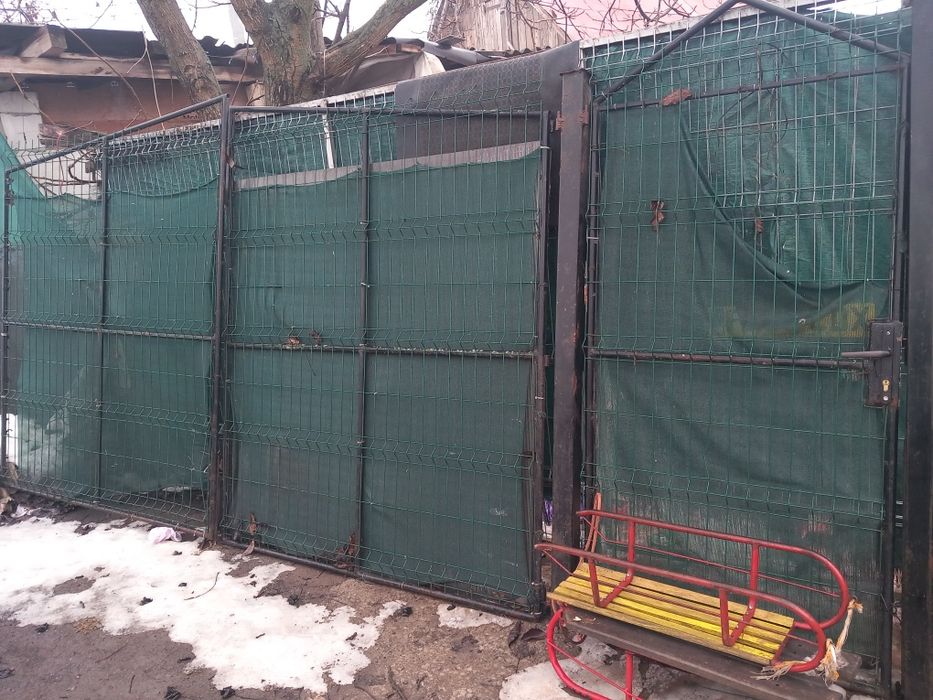 Porti auto și pietonala lungime 4.50m