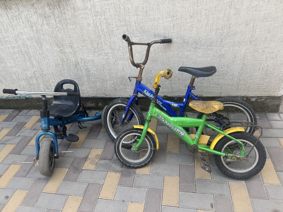 Продам 3 детских велика