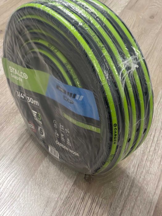 Furtun Grădină 3/4″ 30 m Stalco Garden Expert 3 Straturi Presiune 25 Bar
