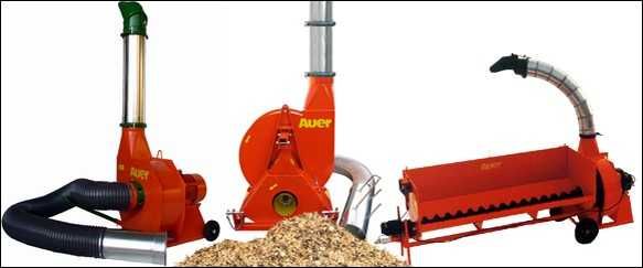 Suflanta pentru tocatura de lemn/paie