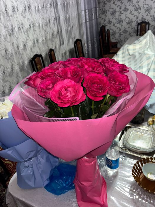 Свежый роза 15 штк, 25 штк