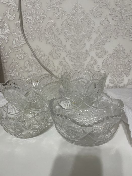 Продам хрустальные салатницы