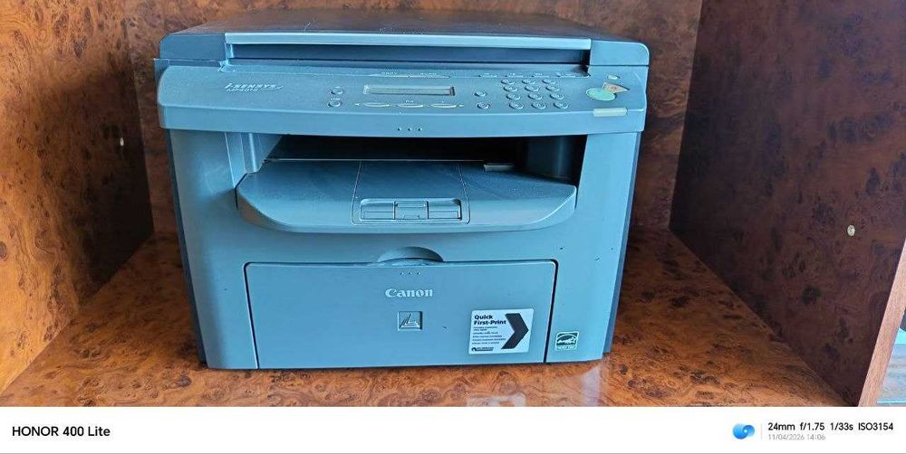 Продается чёрно белый принтер Canon 3 в одном