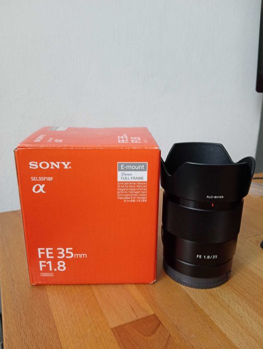 Obiectiv Sony 35mm f/1.8 (SEL35F18F) Impecabil