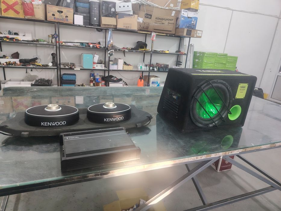 Самбуфер калонка, усилитель,