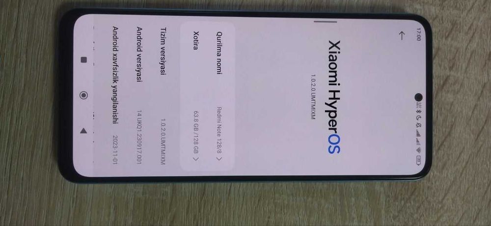 Redmi note 12 8/128 srochna sotiladi