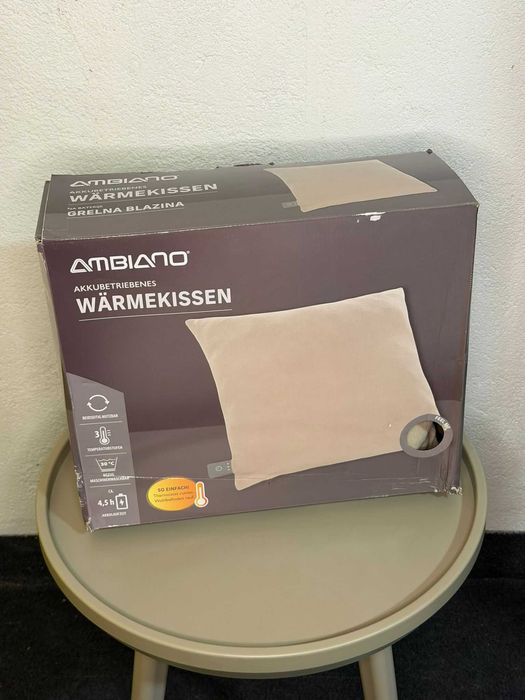 Perna incalzitoare Ambiano, pe baterie, 3 trepte, noua