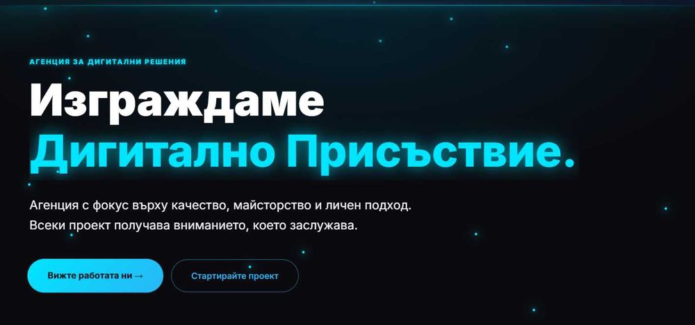 Професионална Изработка на Уебсайт