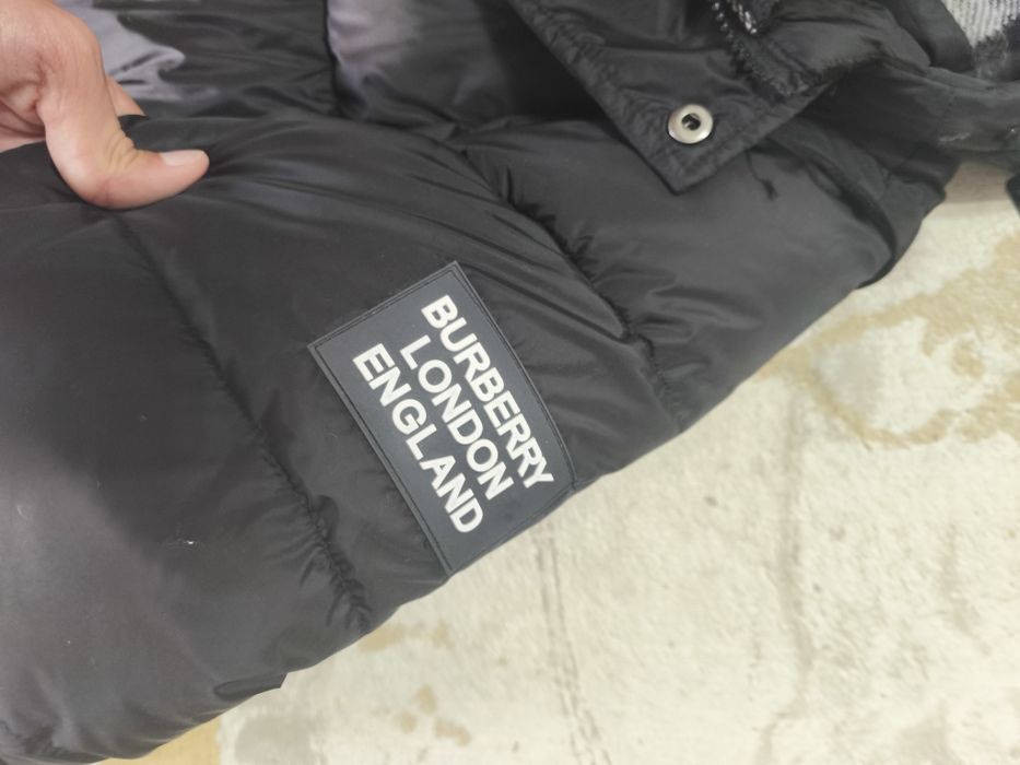 Пуховик / Куртка Burberry (Черная) | ТОРГ ЕСТЬ!!!