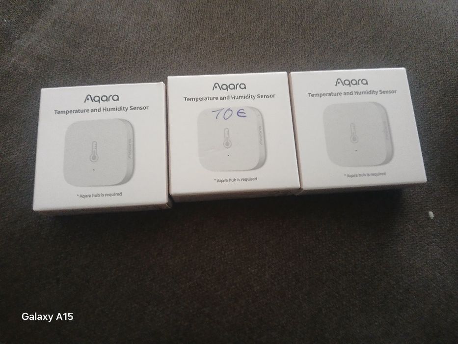 Продавам смарт сензори Aqara и Govee – чисто нови, неупотребявани,