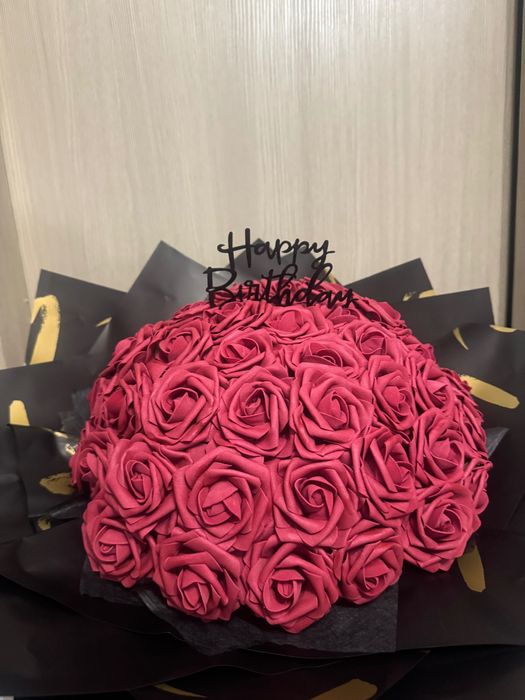 Букет от 49 вечни рози (различни цветове