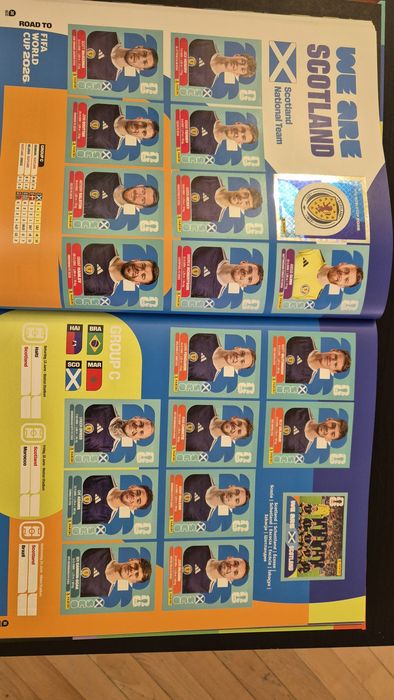 НАМАЛЕНИЕ! Колекционерски албум Панини / Panini World Cup 2026 с твърди корици - 100 % попълнени стикери