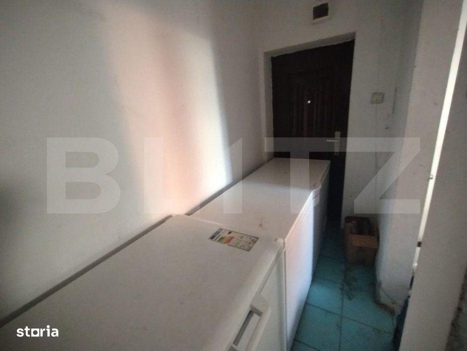 Apartament/Spatiu comercial 2 camere,35mp,parter inalt,Nasaud