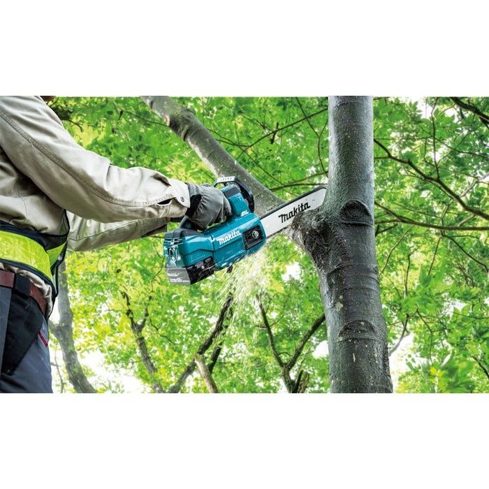 Drujba electrica / Fierastrau electric cu lant Makita DUC254Z, fara cablu, 18 V, lungime sina 25 cm. 3.3 kg