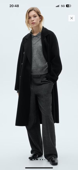 Пальто из шерсти Mango